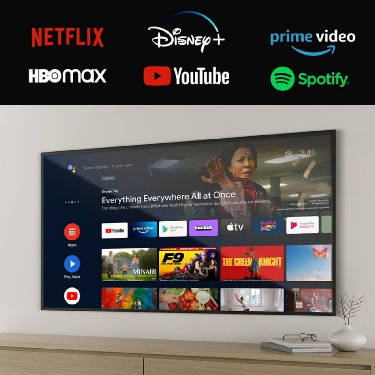 Cecotec Televisores QLED TV Cecotec V1+ series VQU11055+S