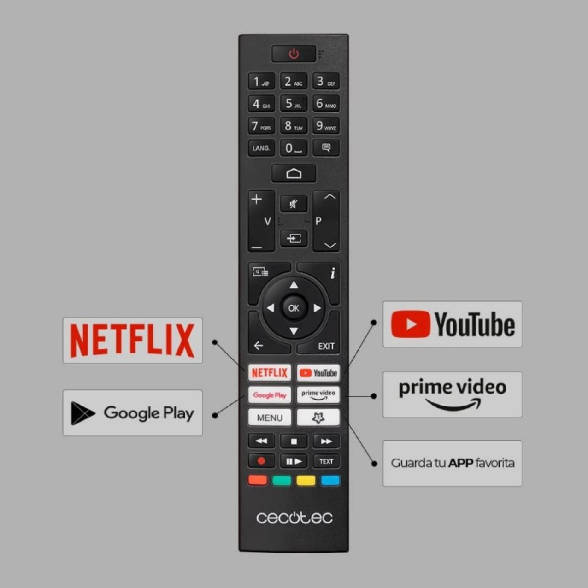 Cecotec Televisores LED TV A2Z series ALU20055ZS