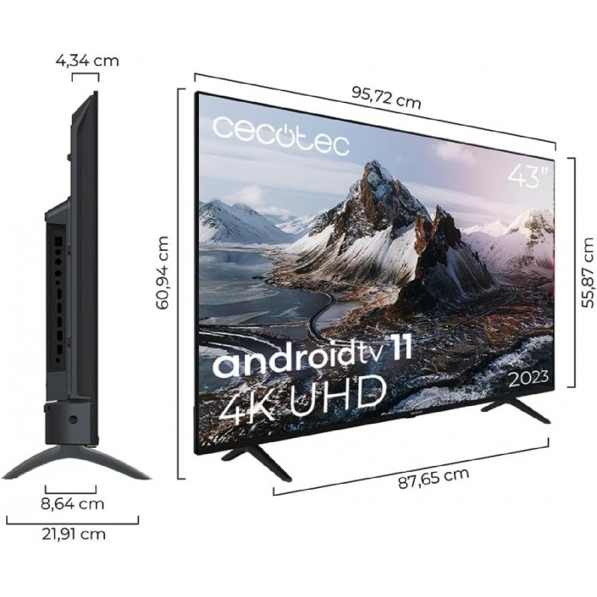 Cecotec Televisores LED TV LED A3 Series ALU30043S