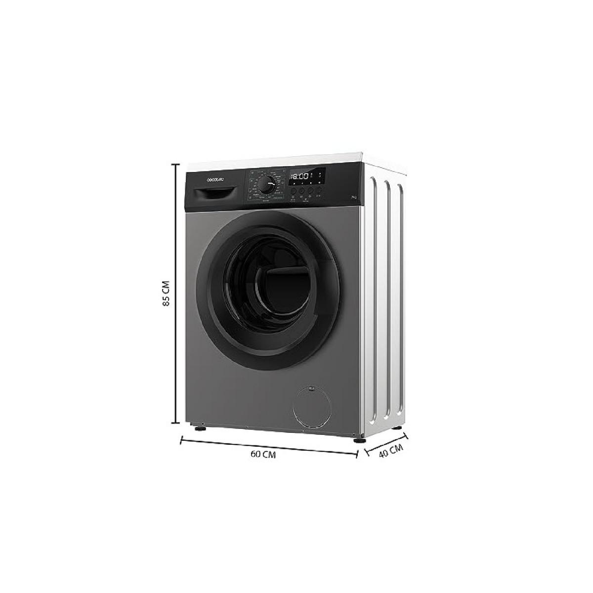 Cecotec Lavadoras de carga frontal Lavadora bolero dresscode 7000 steel d