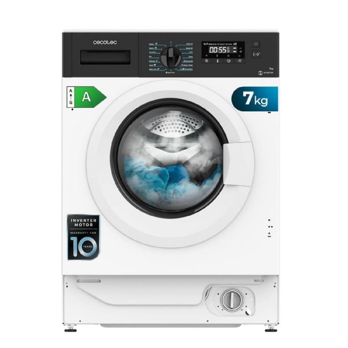 Cecotec Lavadoras integrables Lavadora bolero dresscode 740 bi inverter a