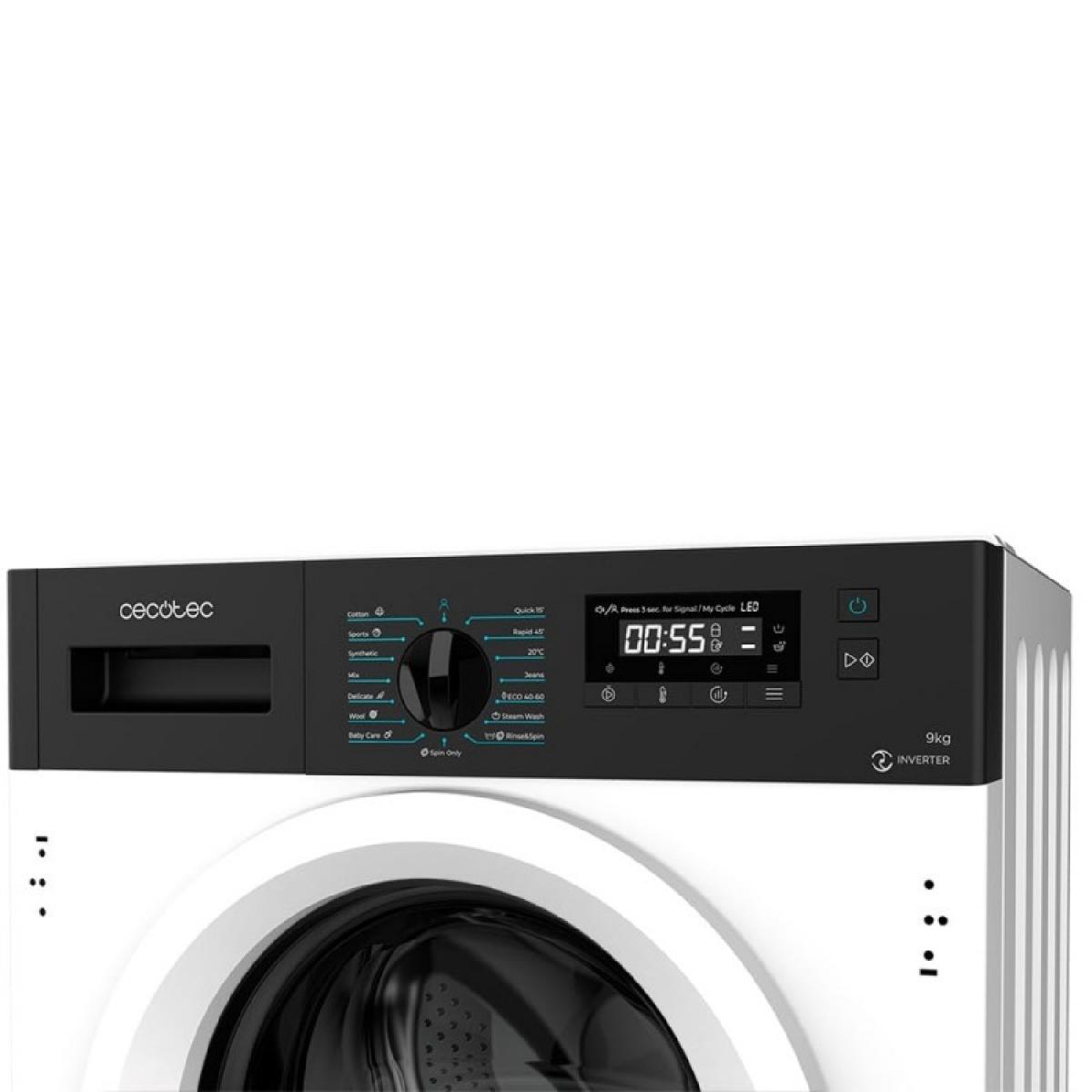 Cecotec Lavadoras integrables Lavadora bolero dresscode 940 bi inverter a