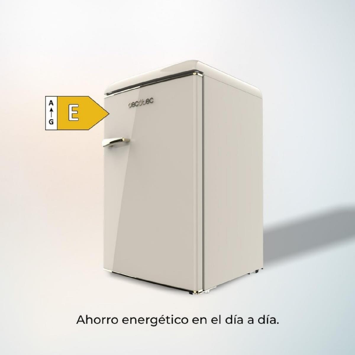 Cecotec Frigoríficos retro Bolero CoolMarket TT Origin 110 Beige E