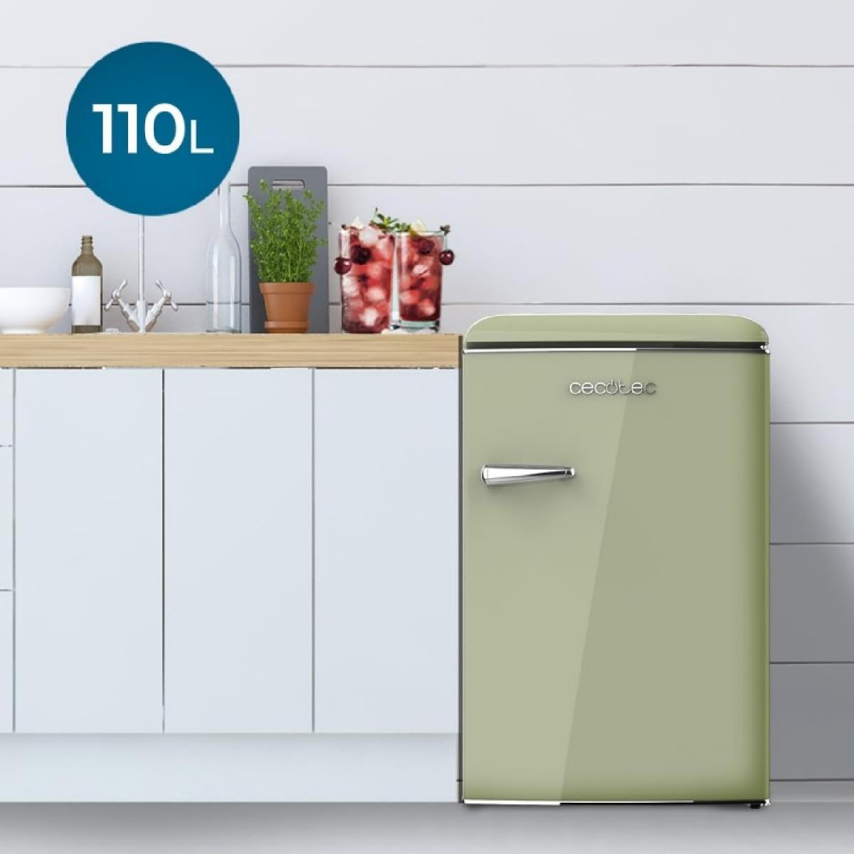 Cecotec Frigoríficos retro Bolero CoolMarket TT Origin 110 Green E