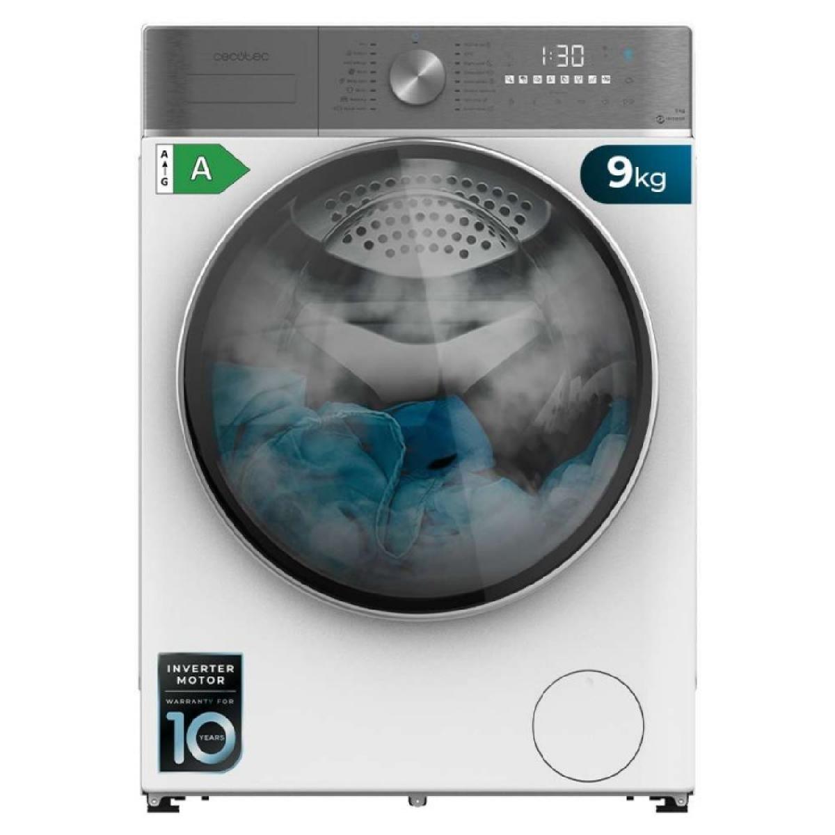 Cecotec Lavadoras de carga frontal Lavadora Bolero DressCode 9800 Inverter A