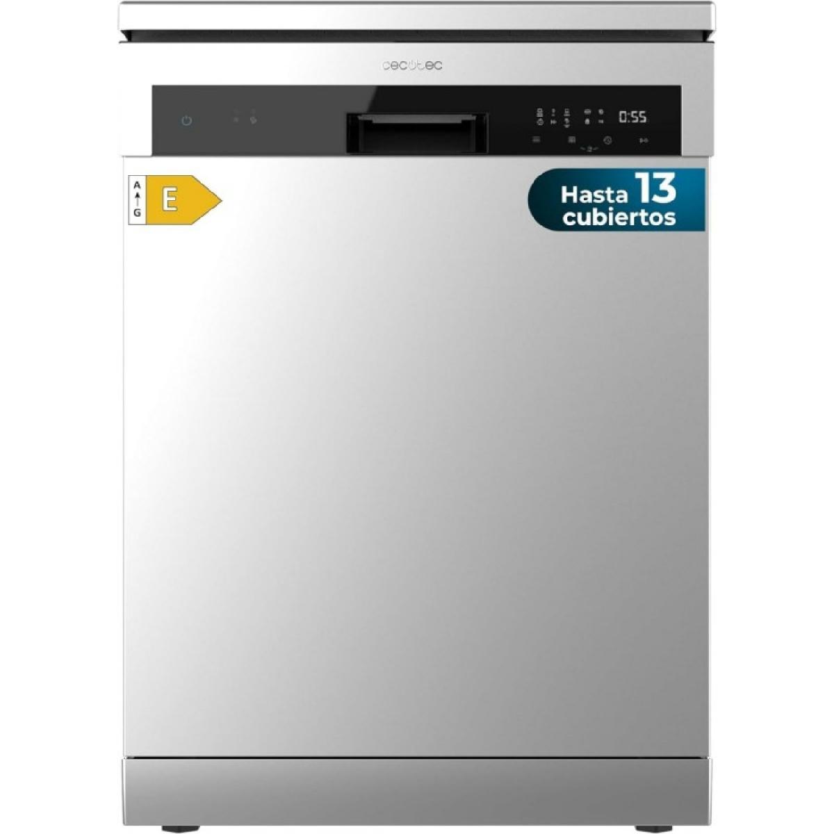 Cecotec Lavavajillas 60 CM Lavavajillas Bolero Aguazero 6100 Inox E