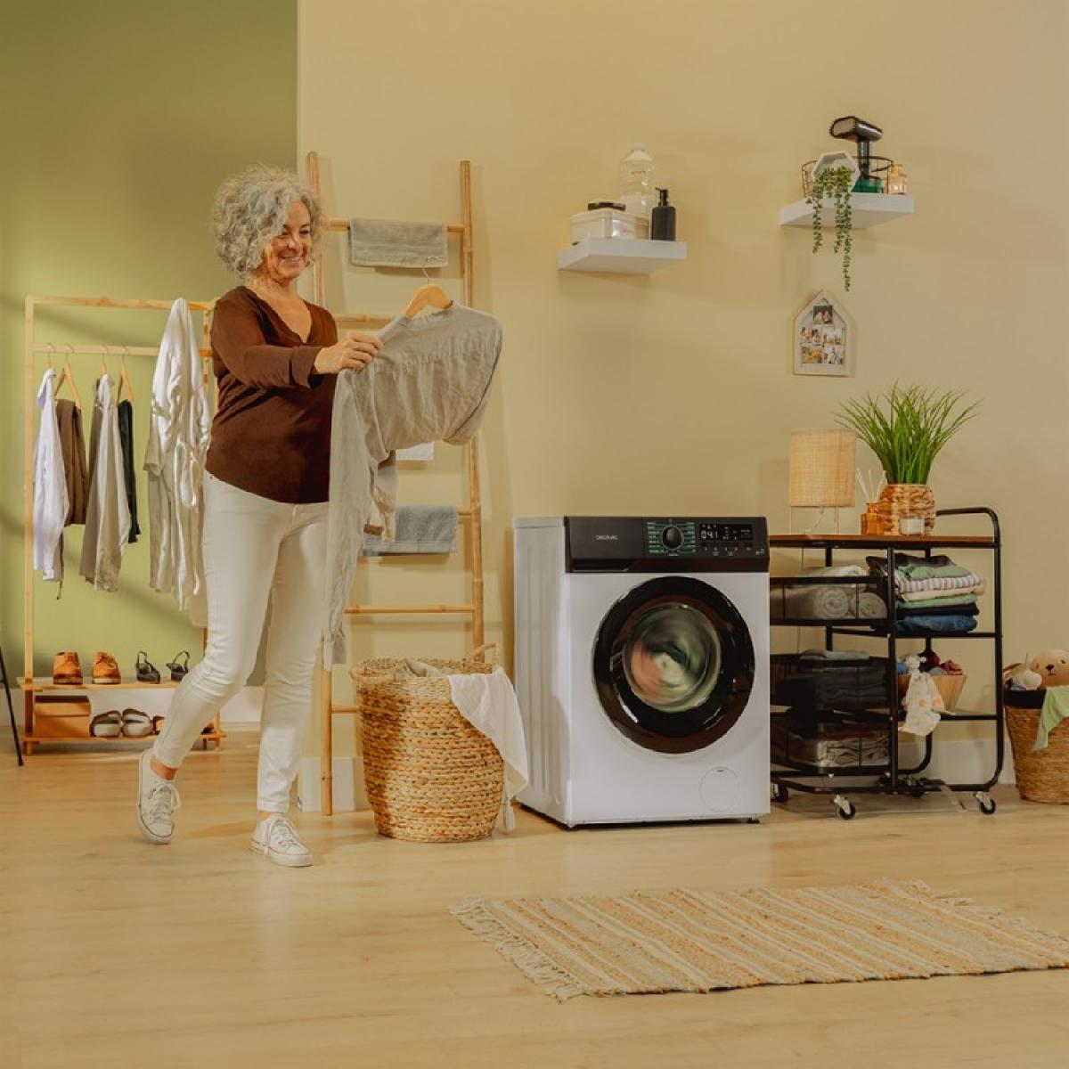 Cecotec Lavadoras de carga frontal Bolero Dresscode 8300 Inverter Maxx A