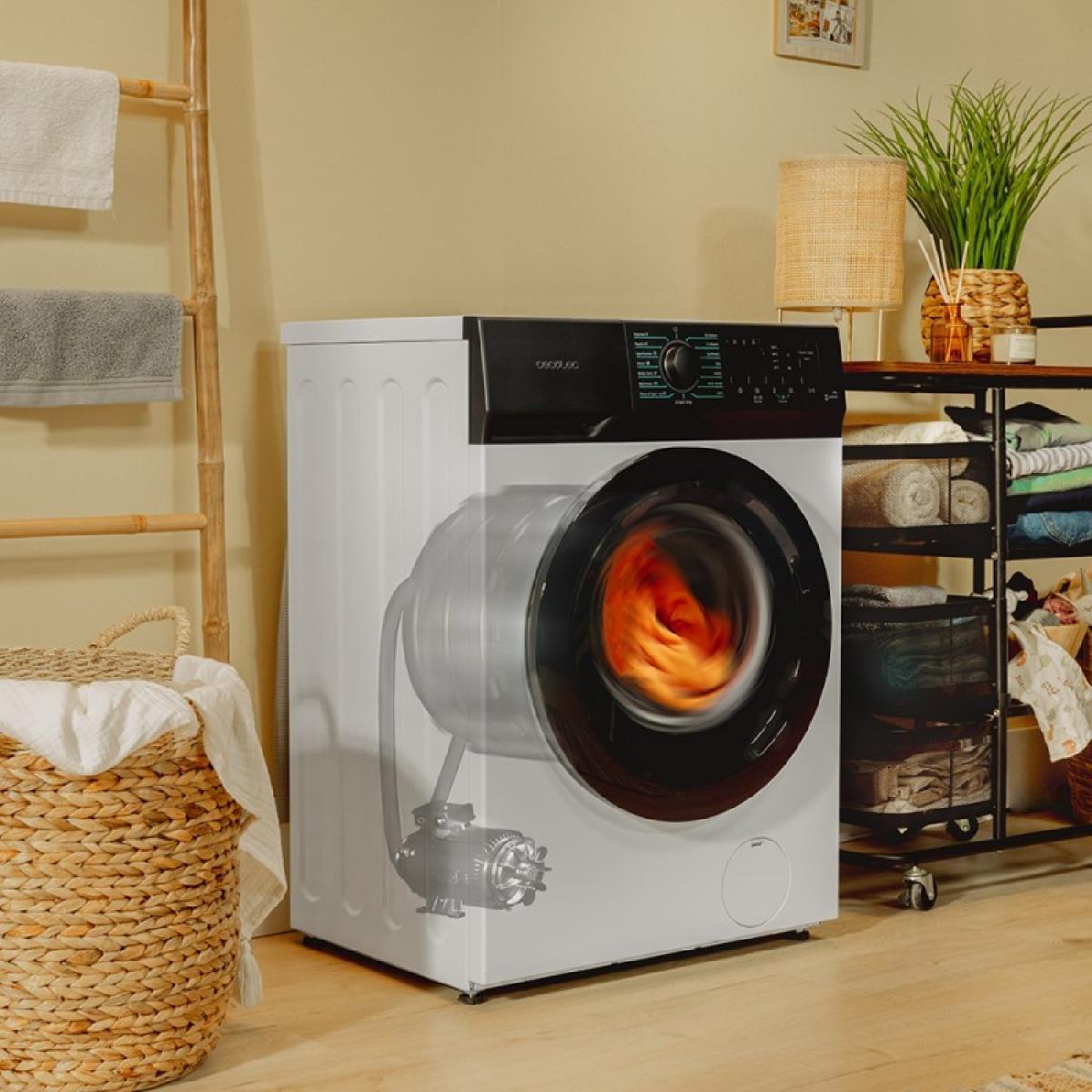 Cecotec Lavadoras de carga frontal Bolero Dresscode 8300 Inverter Maxx A