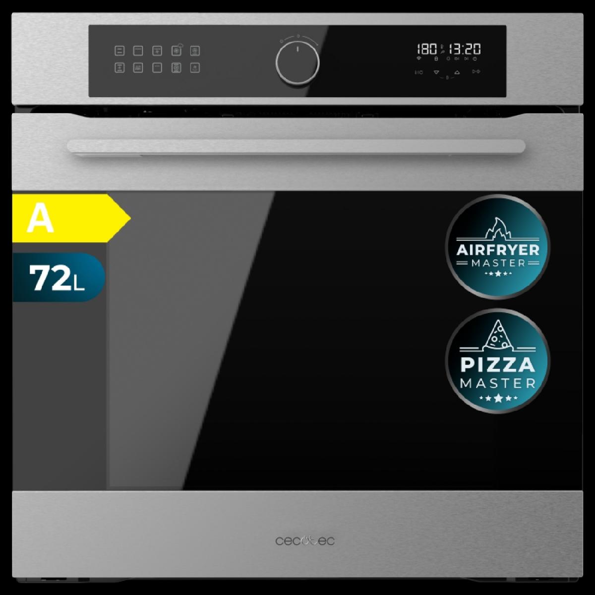 Cecotec Hornos Multifunción Air Fryer Bolero Hexa AF316000 Inox A