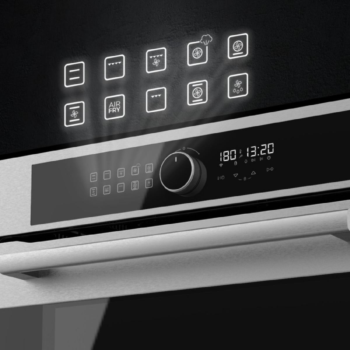 Cecotec Hornos Multifunción Air Fryer Bolero Hexa AF316000 Inox A