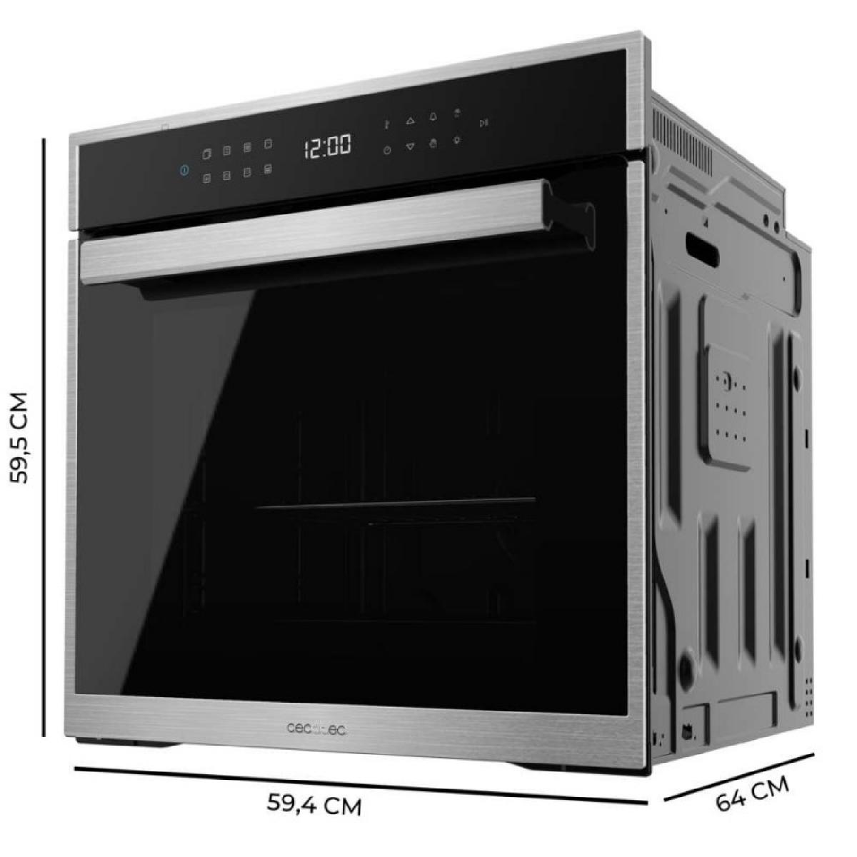 Cecotec Hornos Pirolíticos Bolero Hexa P506000 Edge A+