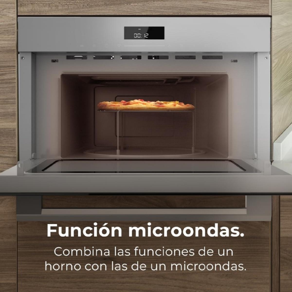 Cecotec Microondas integrables Bolero Hexa MW703800 Glass Grey