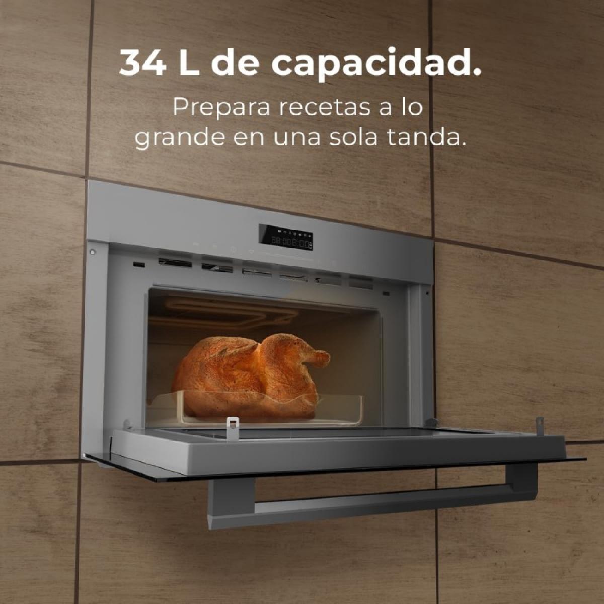 Cecotec Microondas integrables Bolero Hexa MW703800 Glass Grey