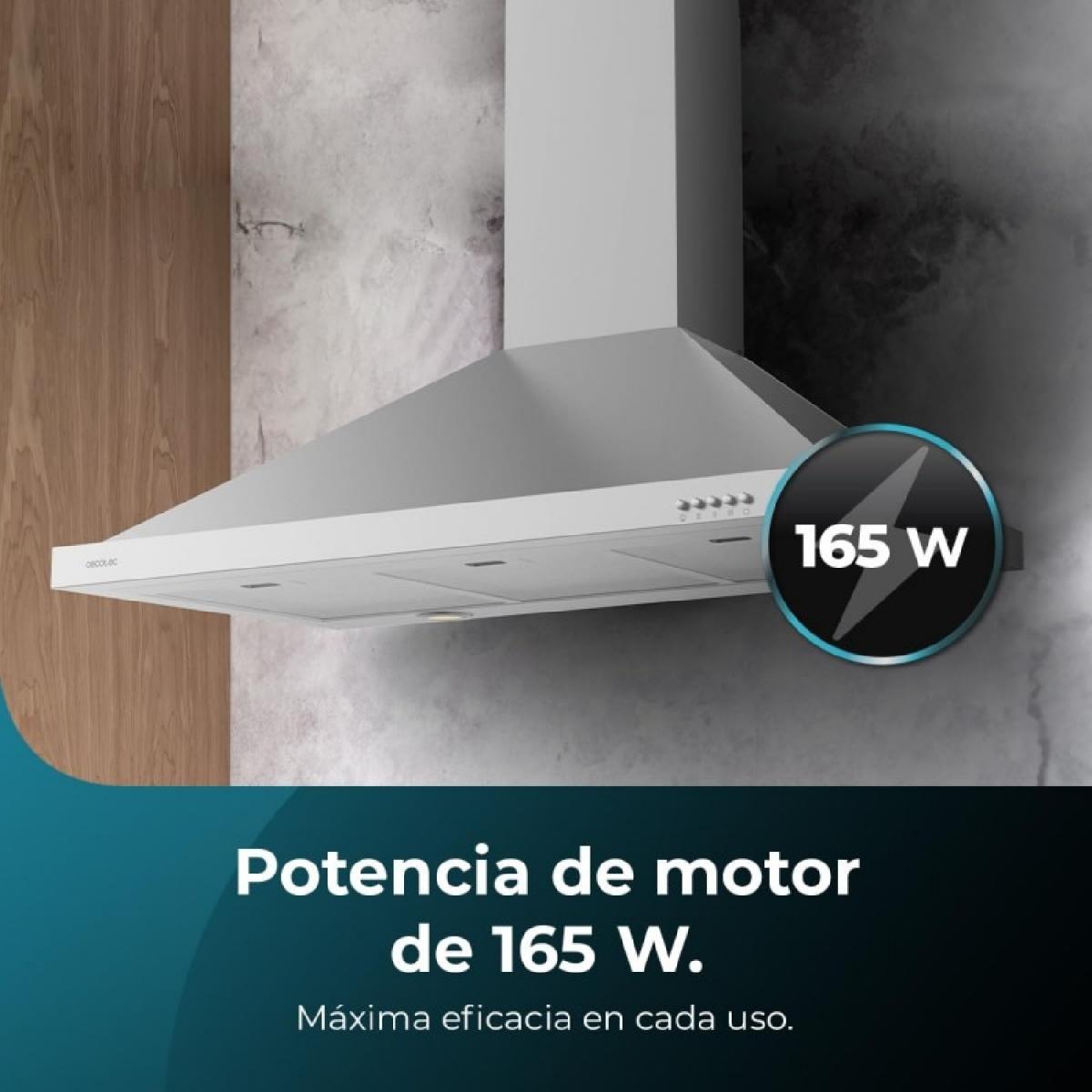 Cecotec Campanas pirámide Bolero Flux PM 906500 Inox A