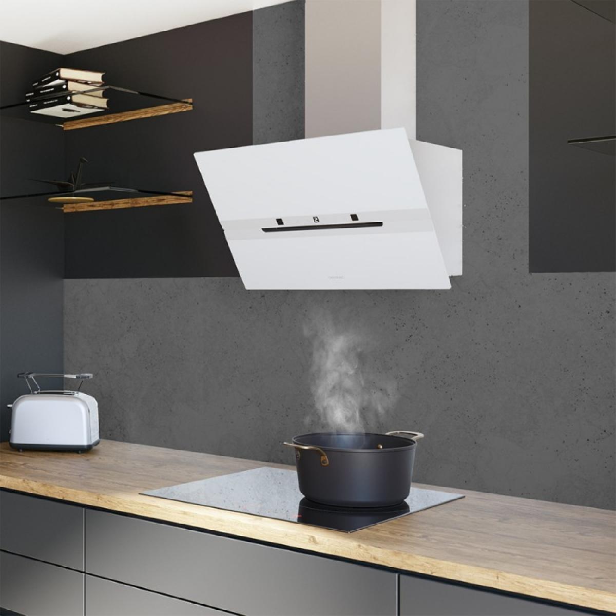Cecotec Campanas decorativas Bolero Flux DT 608010 Glass White A++