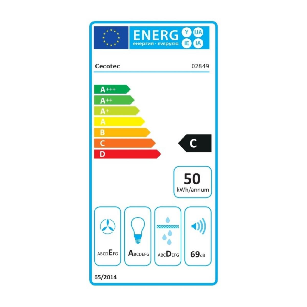 Cecotec Campanas pirámide Bolero Flux PM 604300 Inox C