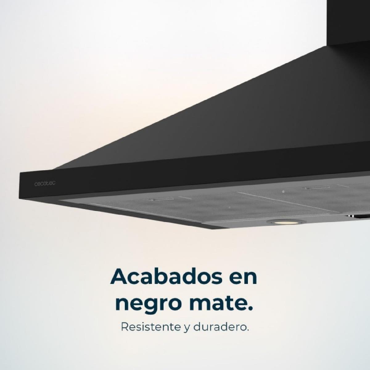 Cecotec Campanas pirámide Bolero Flux PM 604300 Black C