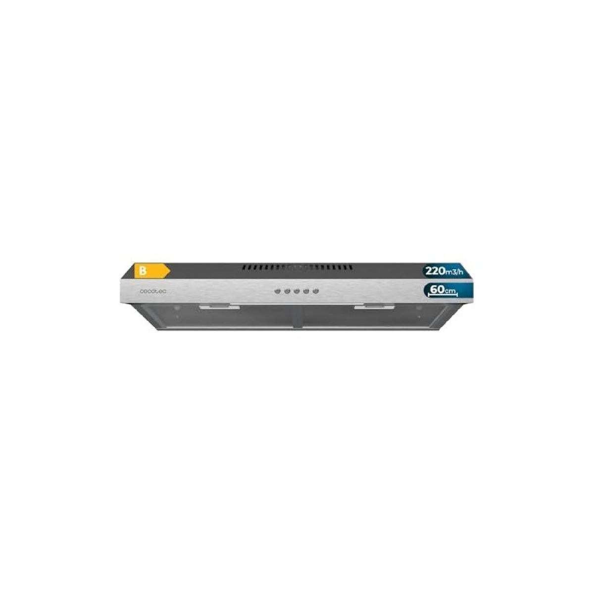 Cecotec Campanas convencionales Bolero Flux CM 602200 Inox B