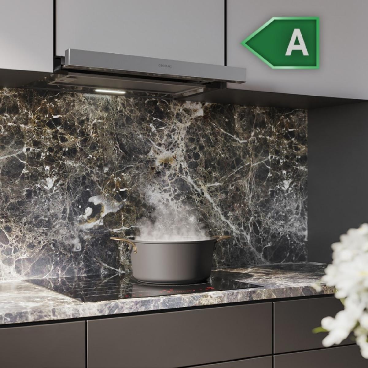 Cecotec Campanas telescópicas Bolero Flux TLM 606500 Inox A