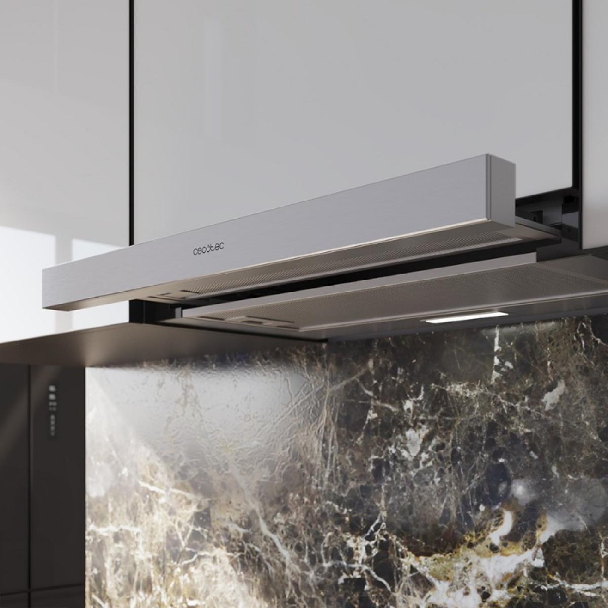 Cecotec Campanas telescópicas Bolero Flux TLM 606500 Inox A