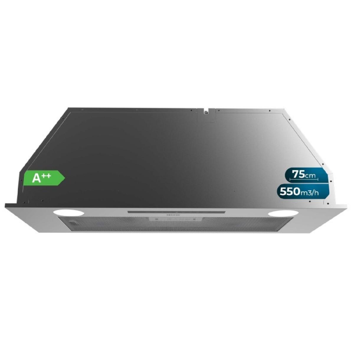 Cecotec Campanas integrables Bolero Flux IT 755500 Inox A++