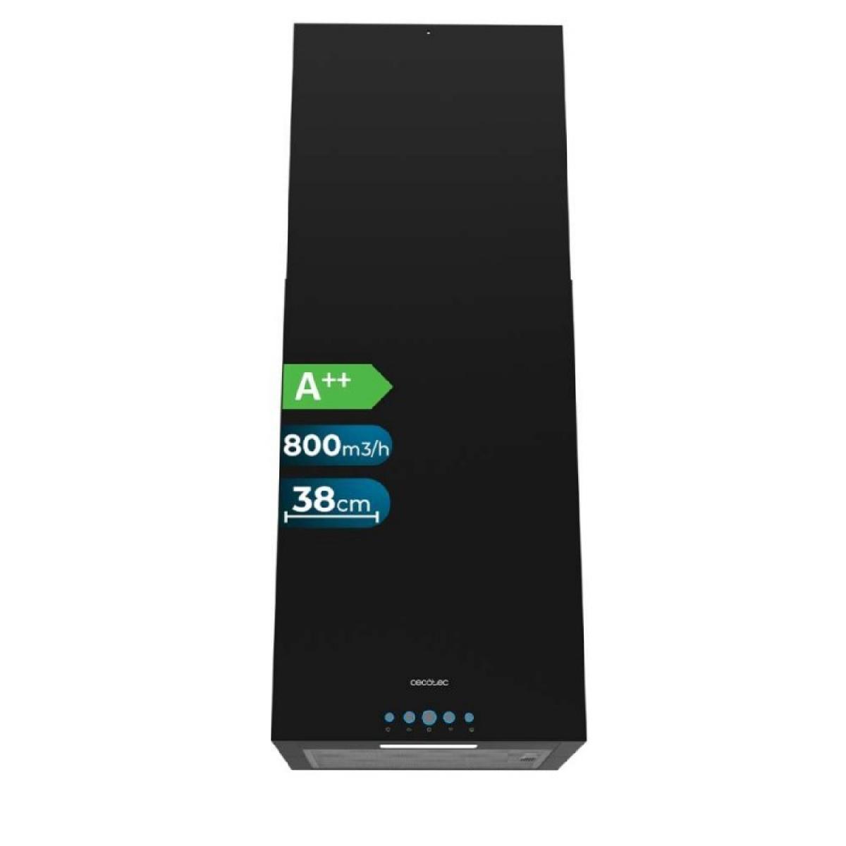 Cecotec Campanas de isla Bolero Flux ICT 388000 Black A++