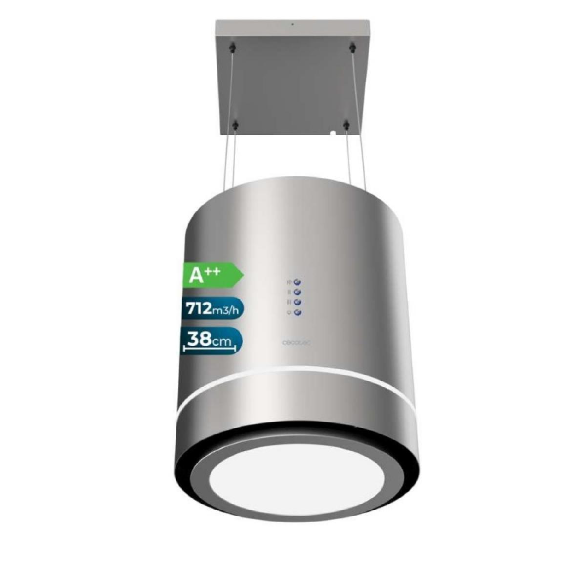 Cecotec Campanas de isla Bolero Flux CRE 448000 Inox A++