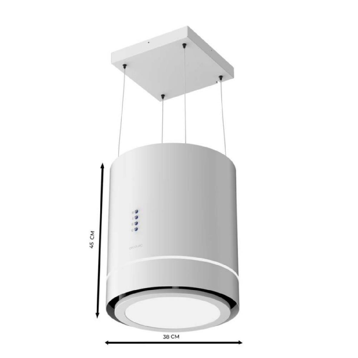 Cecotec Campanas de isla Bolero Flux CRE 448000 White A++