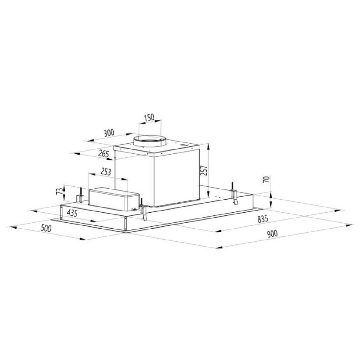 Cecotec Campanas de isla Bolero Flux TIR 908000 Inox A++