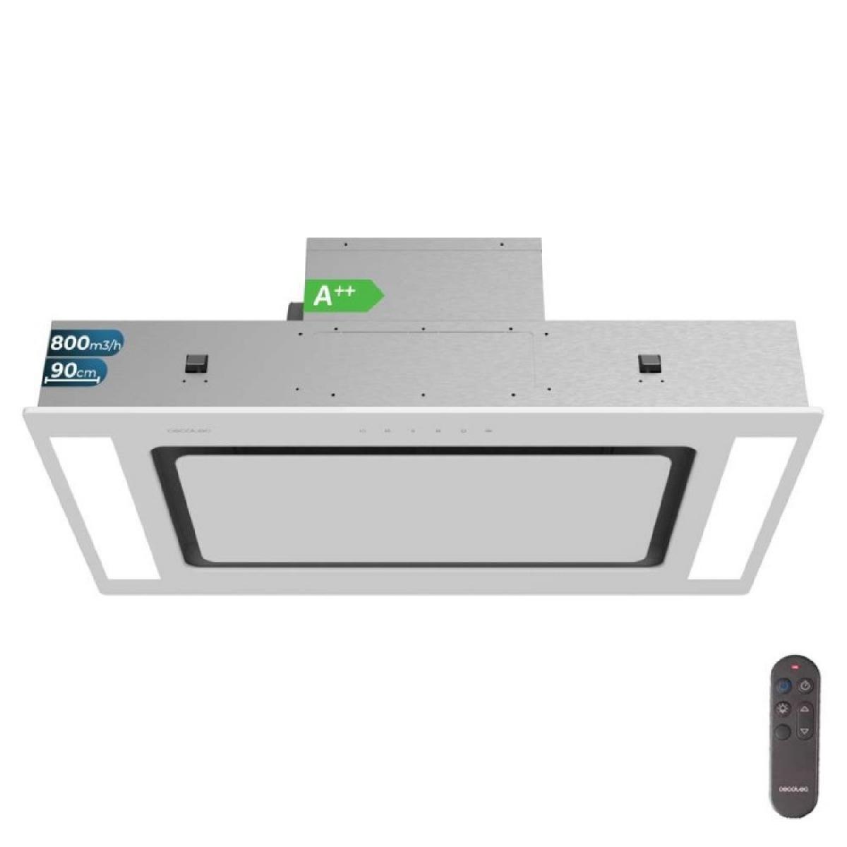 Cecotec Campanas integrables Bolero Flux TIR 908000 Glass White A++