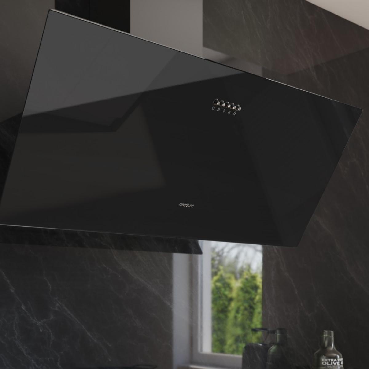 Cecotec Campanas decorativas Bolero Flux DM 906500 Glass Black A