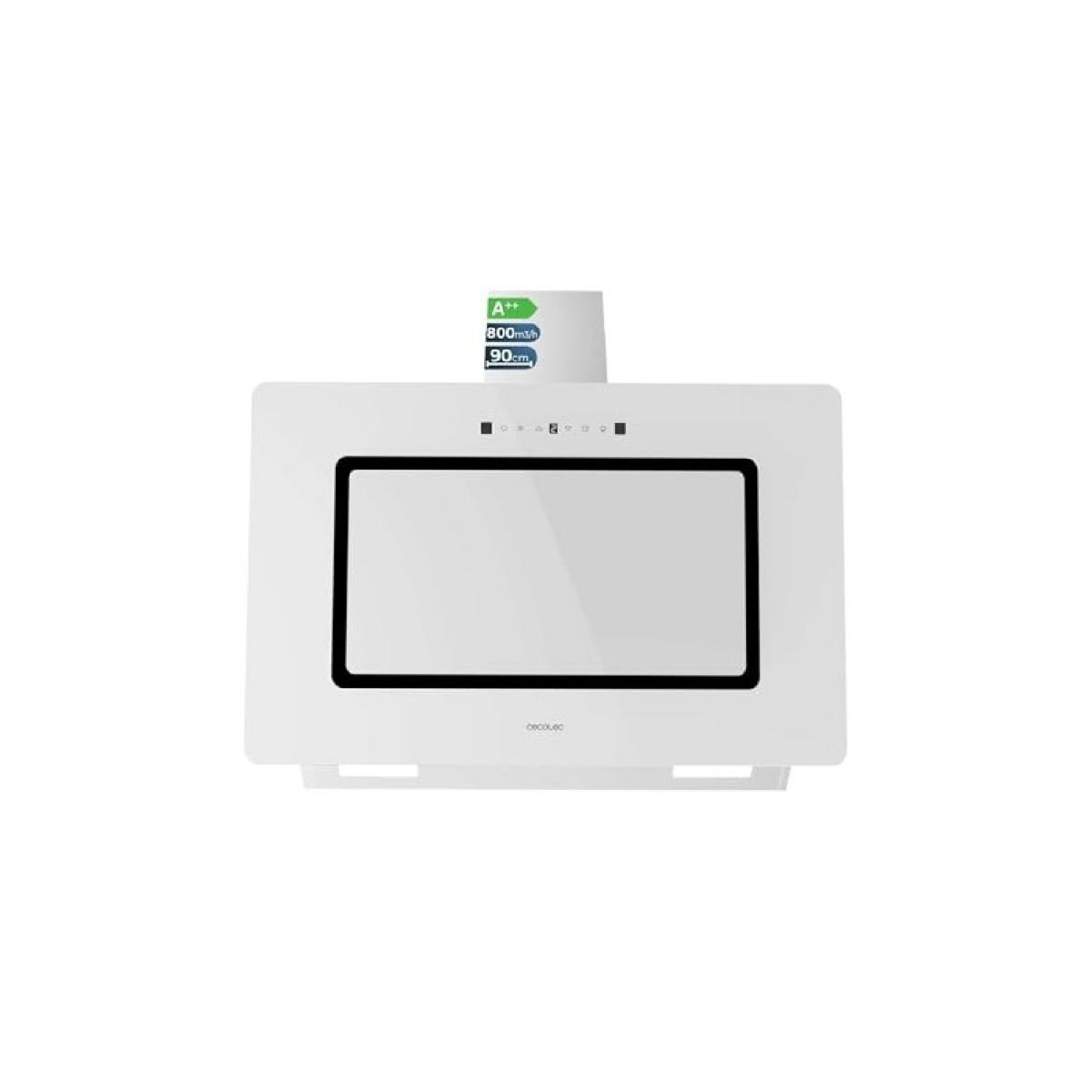 Cecotec Campanas decorativas Bolero Flux DT 908002 Glass White A++