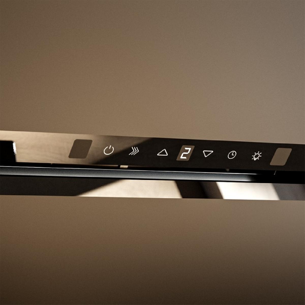 Cecotec Campanas decorativas Bolero Flux DT 908010 Glass Black A++