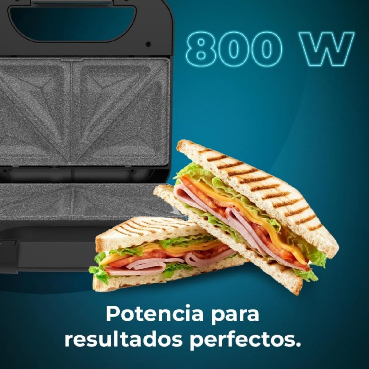 Cecotec Sandwicheras Sandwichera rock’ntoast combo