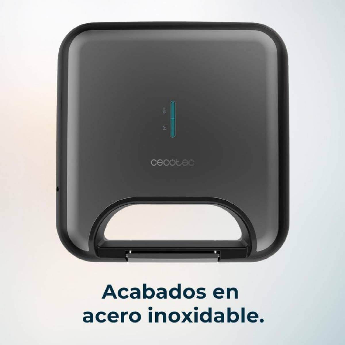 Cecotec Sandwicheras Sandwichera rock’ntoast combo