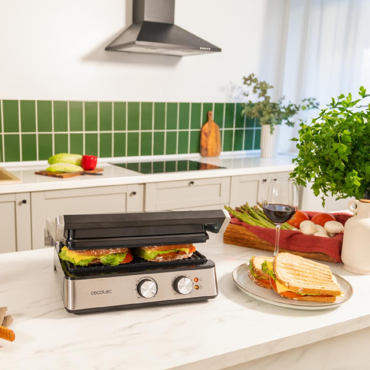 Cecotec Parrillas eléctricas PARRILLA ELÉCTRICA ROCKNGRILL BLAZE