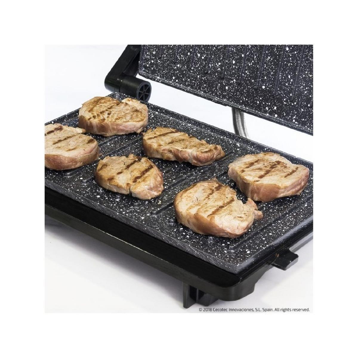 Cecotec Parrillas eléctricas Parrilla Eléctrica RockNgrill 750 Full Open