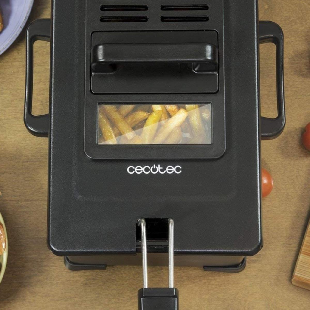 Cecotec Freidoras con aceite Freidora Con Aceite Cleanfry 3L Black