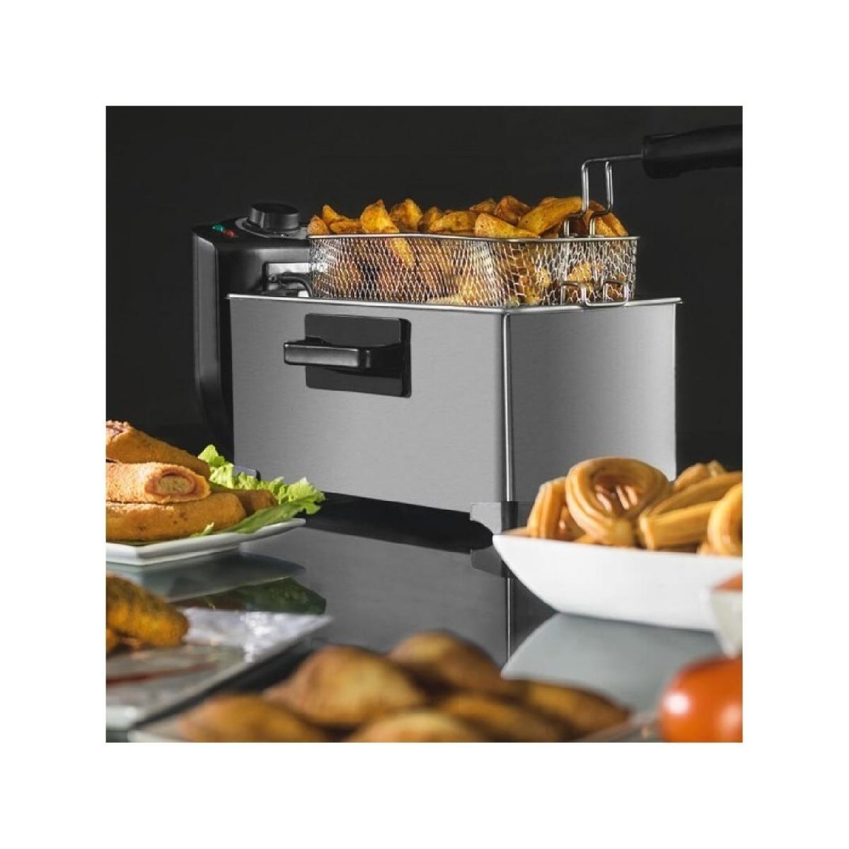 Cecotec Freidoras con aceite Freidora Con Aceite Cleanfry 3L Full Inox