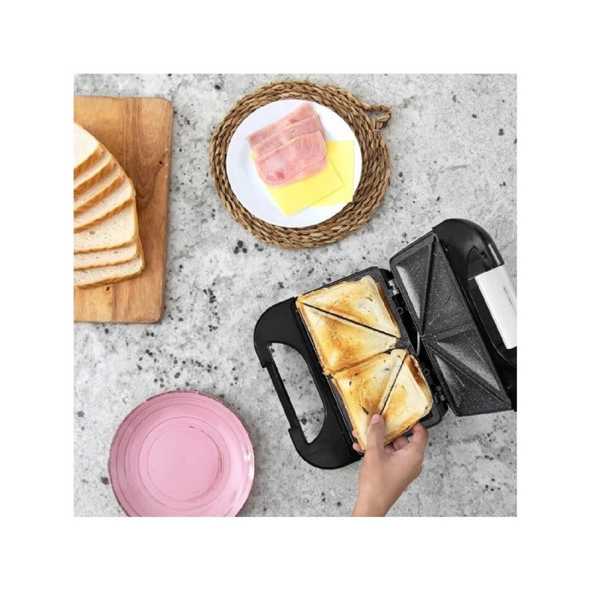 Cecotec Sandwicheras Sandwichera RockNtoast Fifty-Fifty