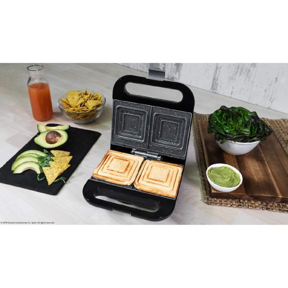 Cecotec Sandwicheras Sandwichera Rock´Ntoast Sandwich Squared