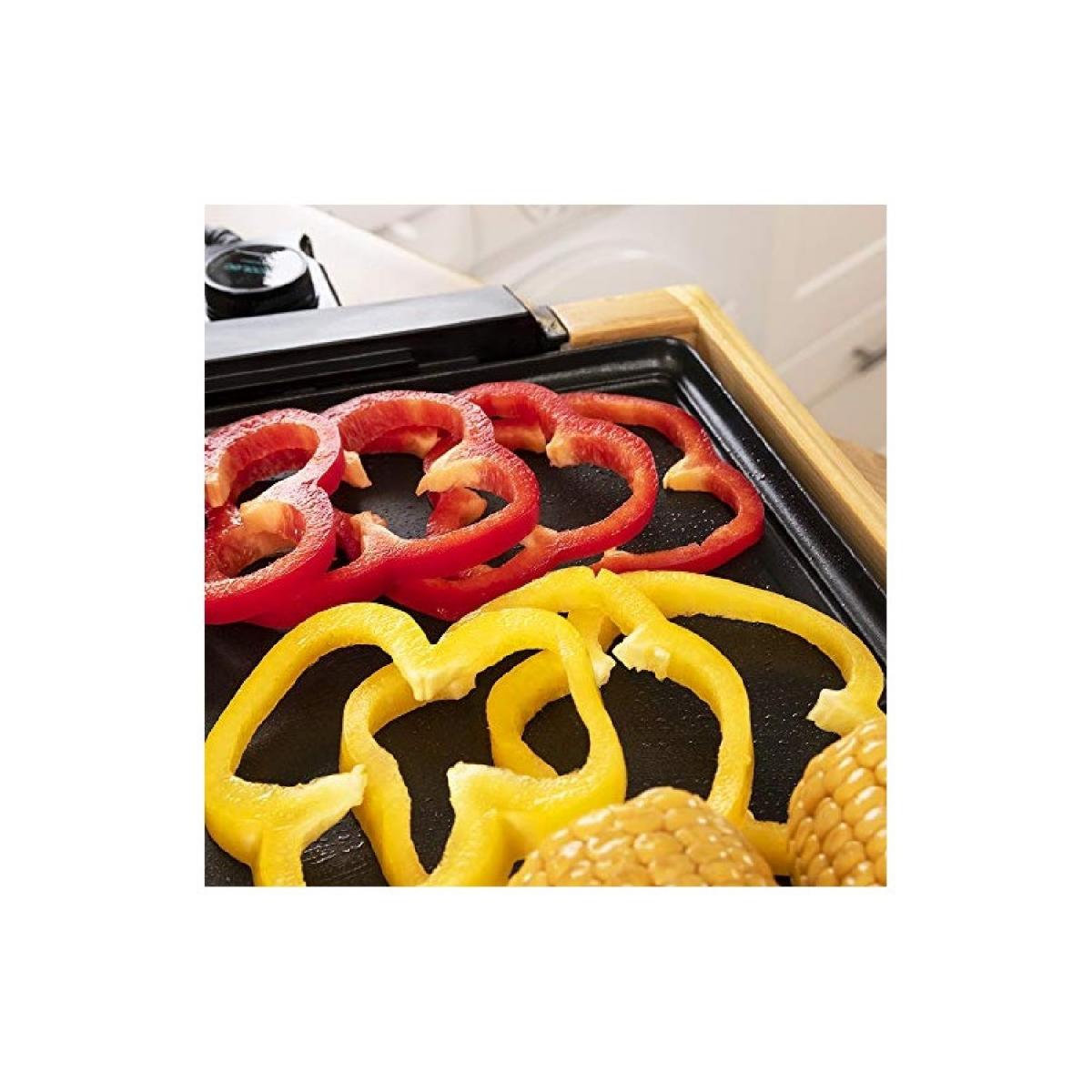 Cecotec Planchas eléctricas Plancha De Cocina Tasty&Grill 2000 Bamboo Black