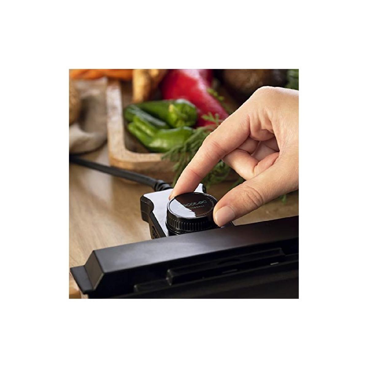 Cecotec Planchas eléctricas Plancha De Cocina Tasty&Grill 2000 Bamboo Black