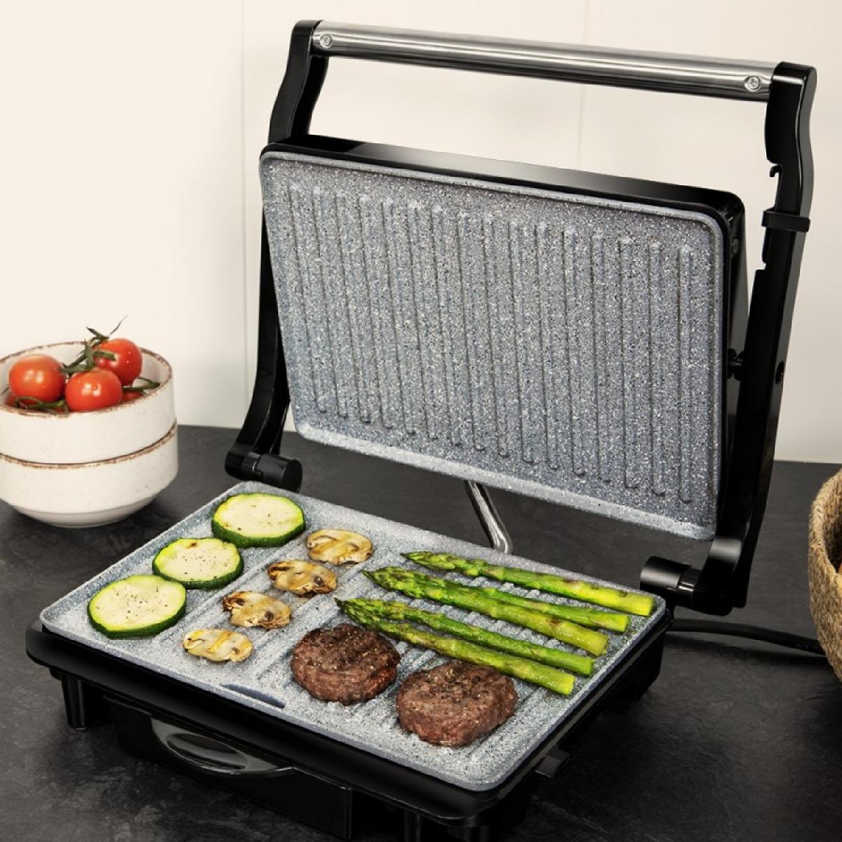 Cecotec Parrillas eléctricas Parrilla Eléctrica RockNgrill 1500 Rapid