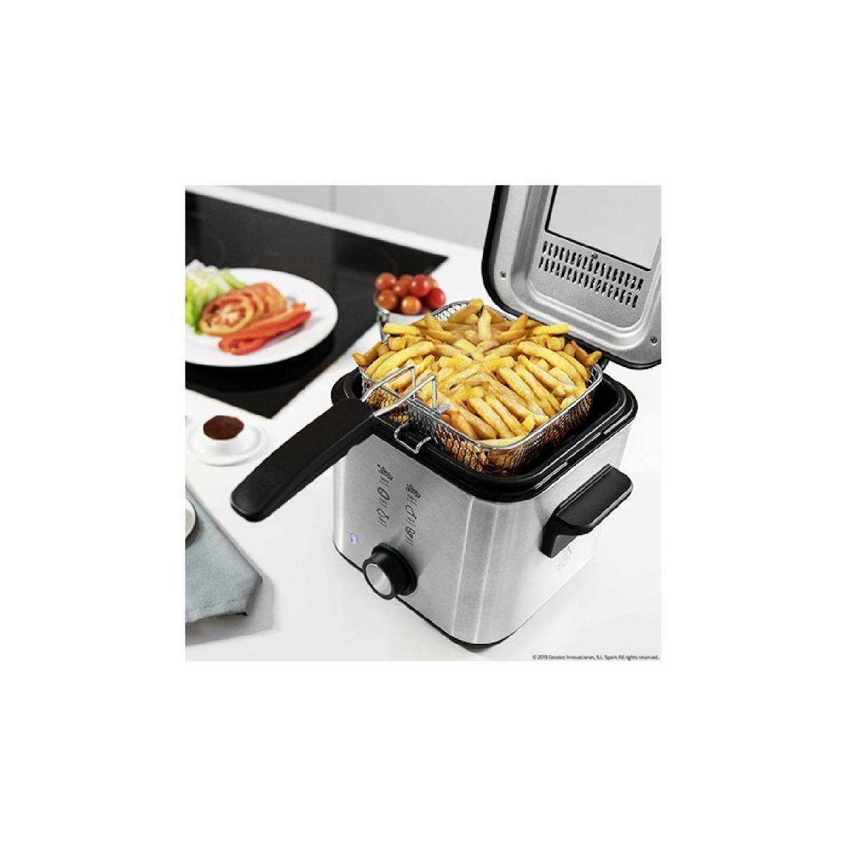 Cecotec Freidoras con aceite Freidora CleanFry Infinity 1500