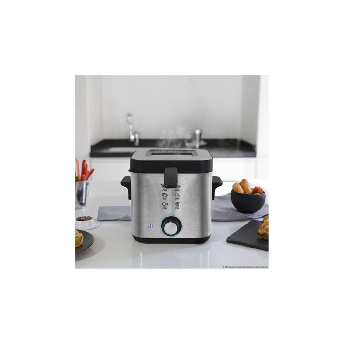 Cecotec Freidoras con aceite Freidora CleanFry Infinity 1500