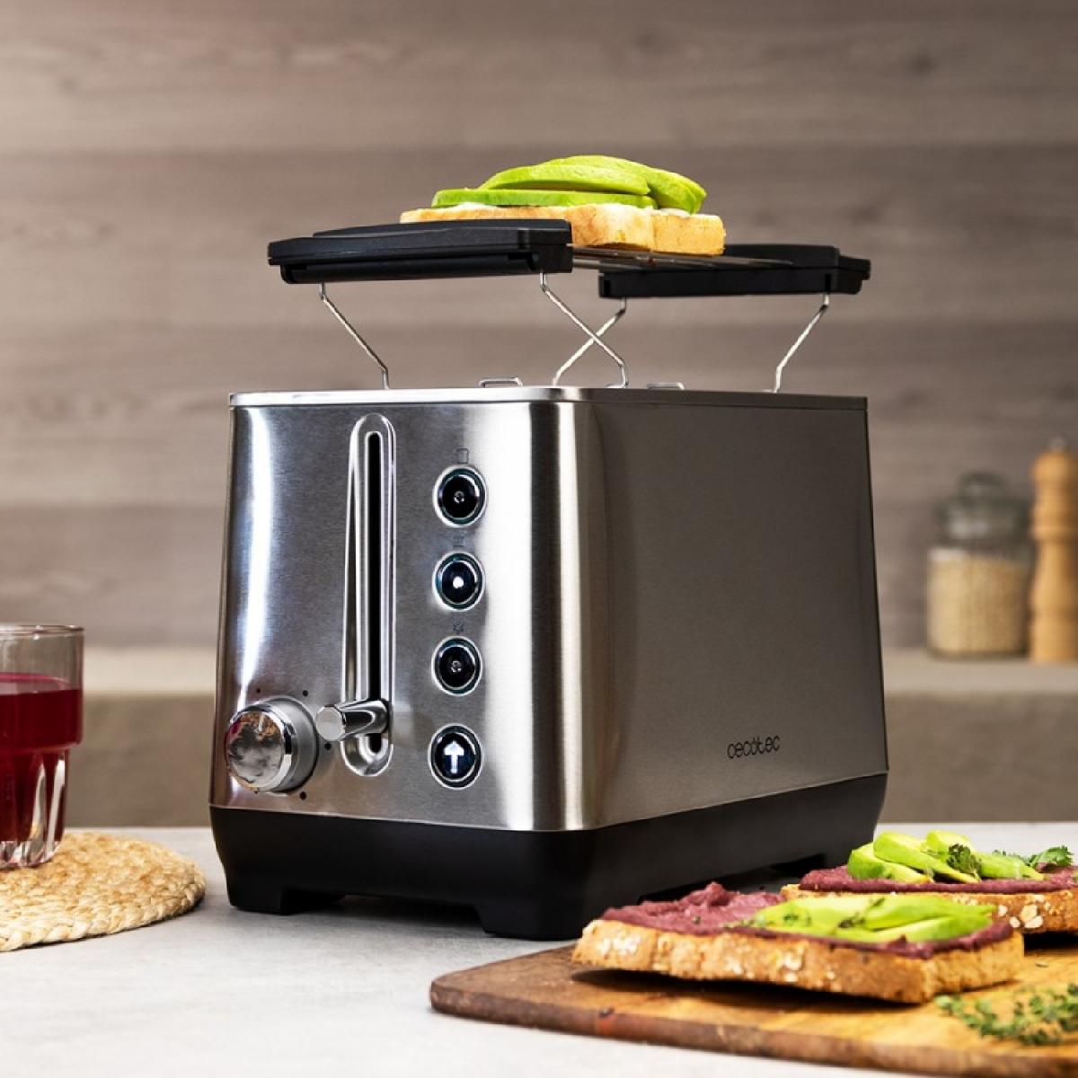 Cecotec Tostadores verticales Tostador Vertical Bigtoast Double
