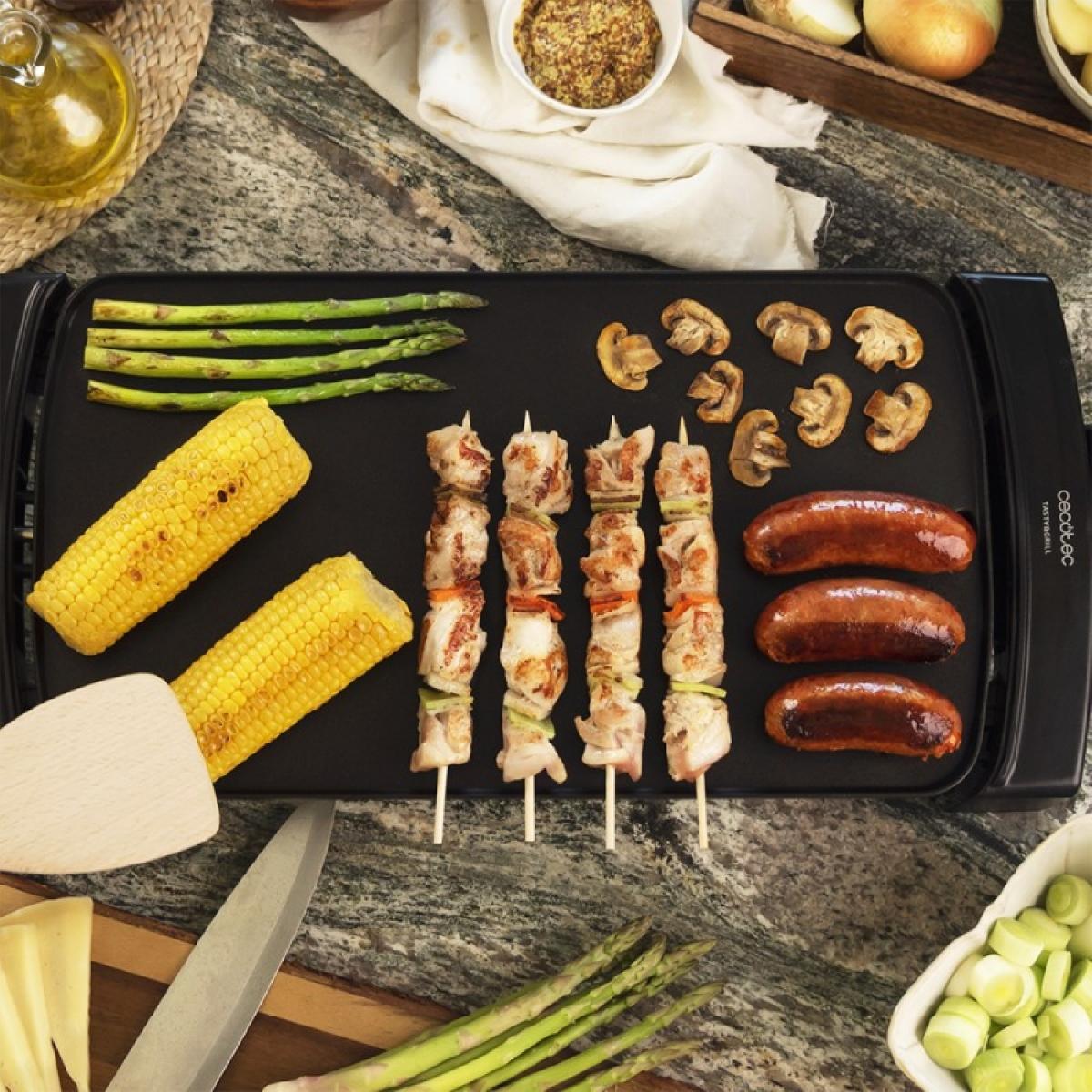 Cecotec Planchas eléctricas Plancha De Asar Tasty&Grill 3000 Blackwater