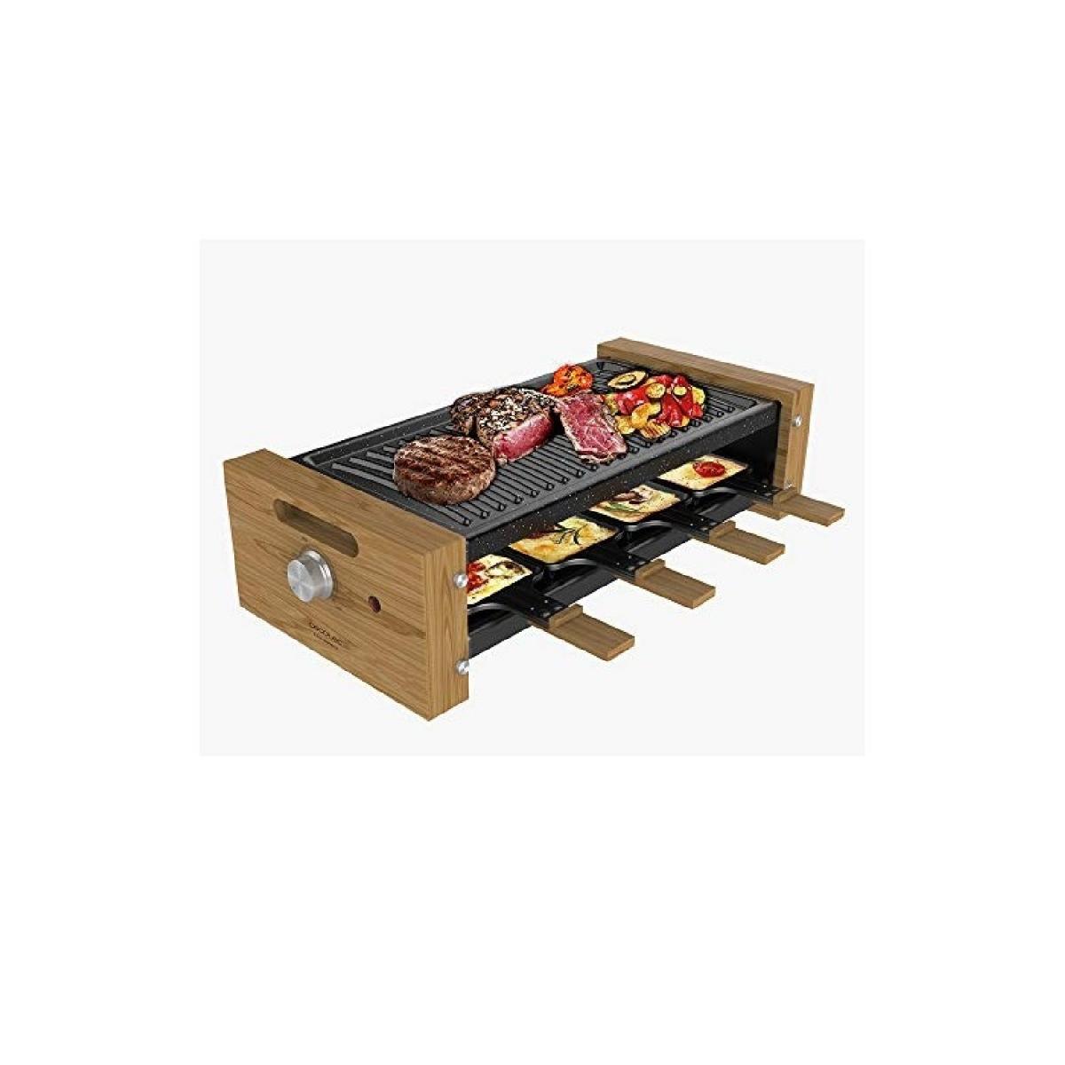 Cecotec Raclettes Raclette Cheese&Grill 8200 Wood Black