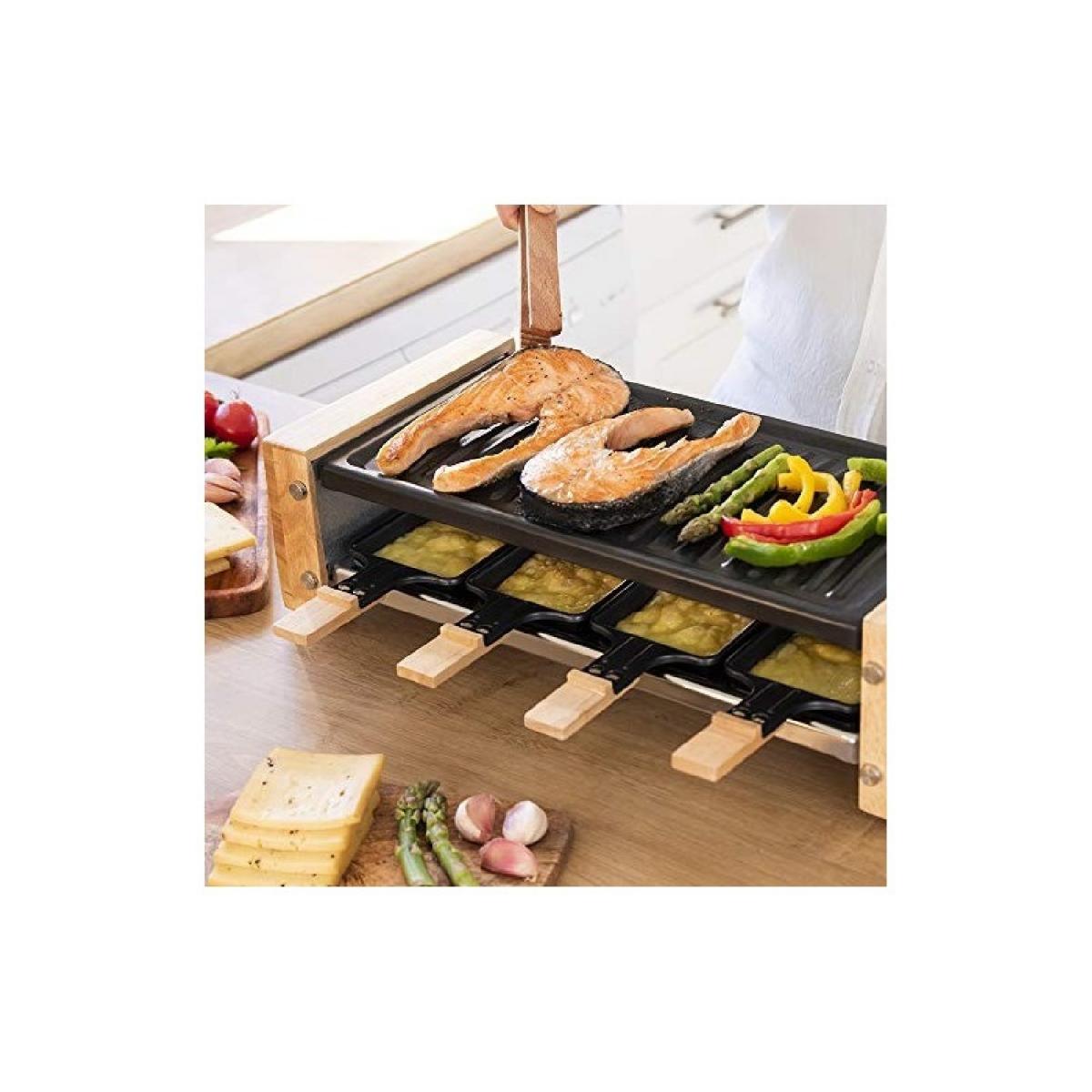 Cecotec Raclettes Raclette Cheese&Grill 8200 Wood Black
